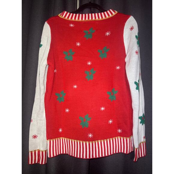 Ugly Christmas Sweater Xmas Size Medium Tipsy Elves - Picture 3 of 3
